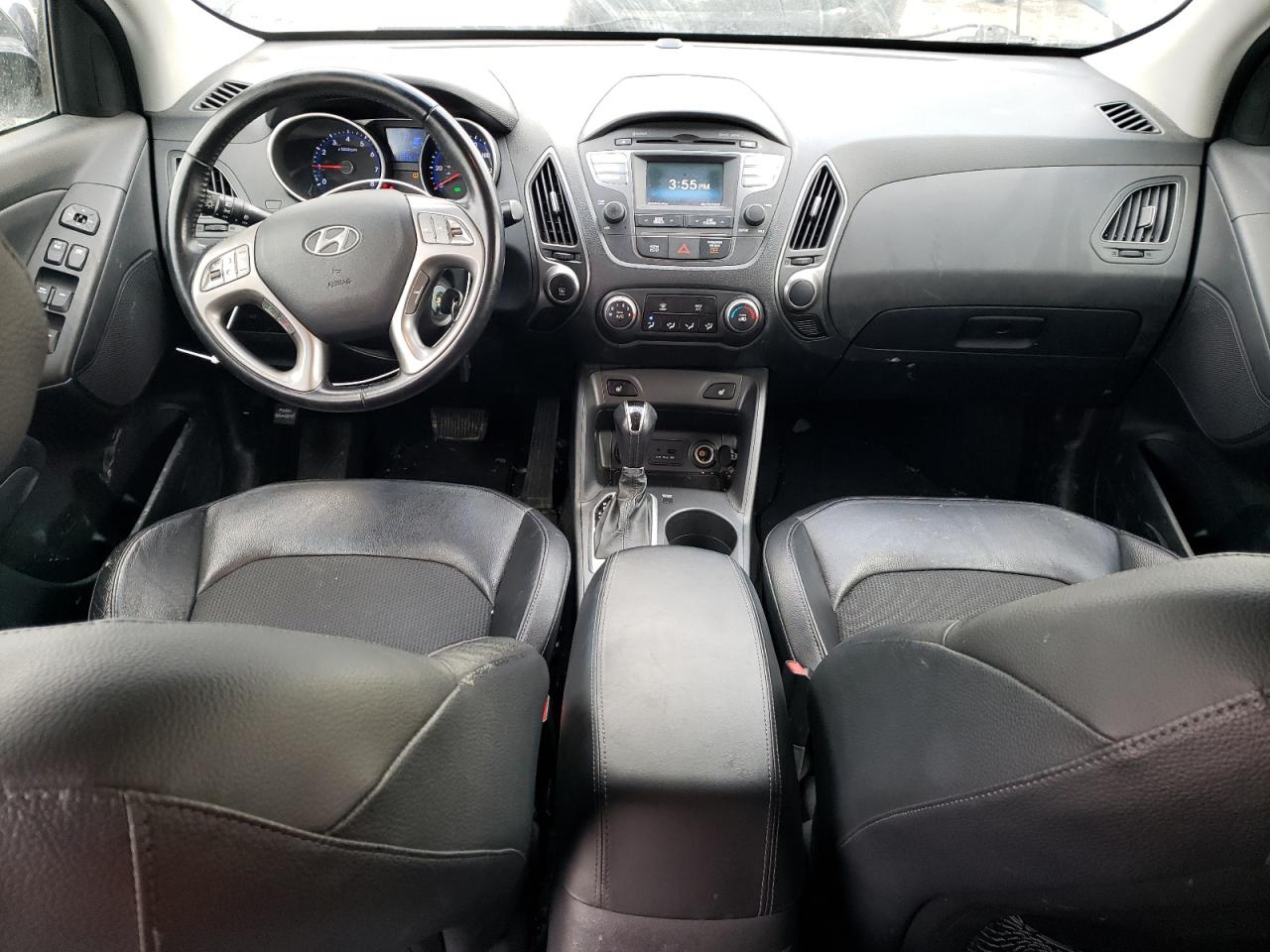 2014 Hyundai Tucson VIN KM8JU3AG2EU924070 Copart auction photo, front end damage thumbnail 8