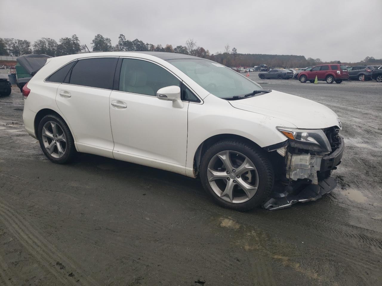 2014 Toyota Venza VIN 4T3BK3BBXEU100905 Copart auction photo, front end / partial repair damage thumbnail 4