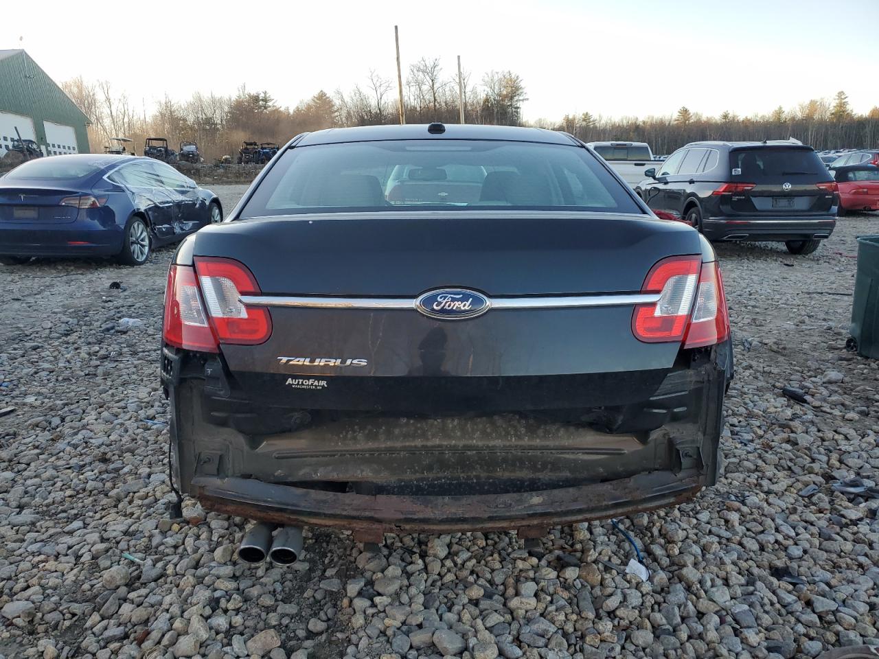 2012 Ford Taurus VIN 1FAHP2DW9CG136024 Copart auction photo, rear end / front end damage thumbnail 6