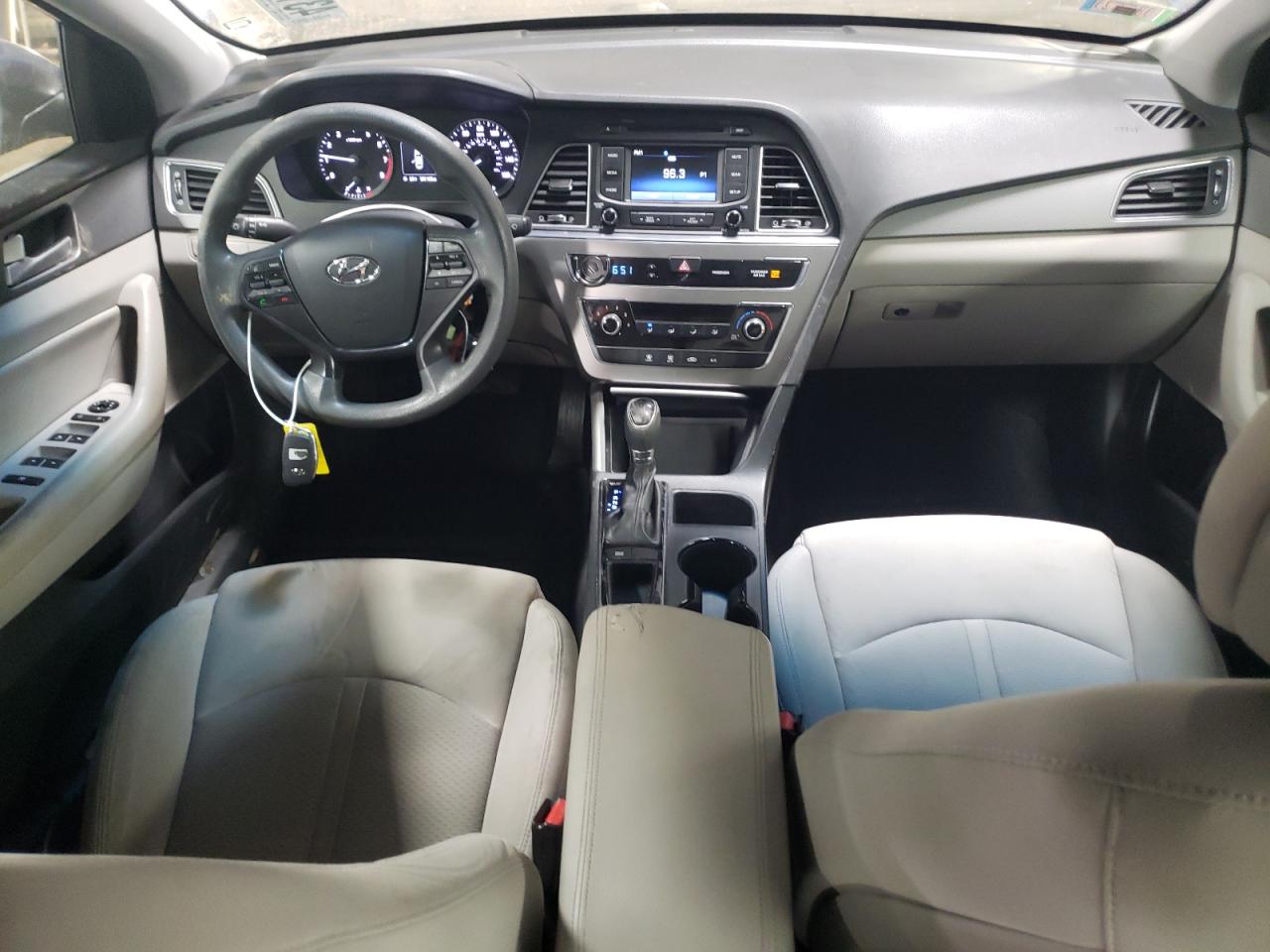 2015 Hyundai Sonata VIN 5NPE24AF1FH218700 Copart auction photo, side / vandalism damage thumbnail 8