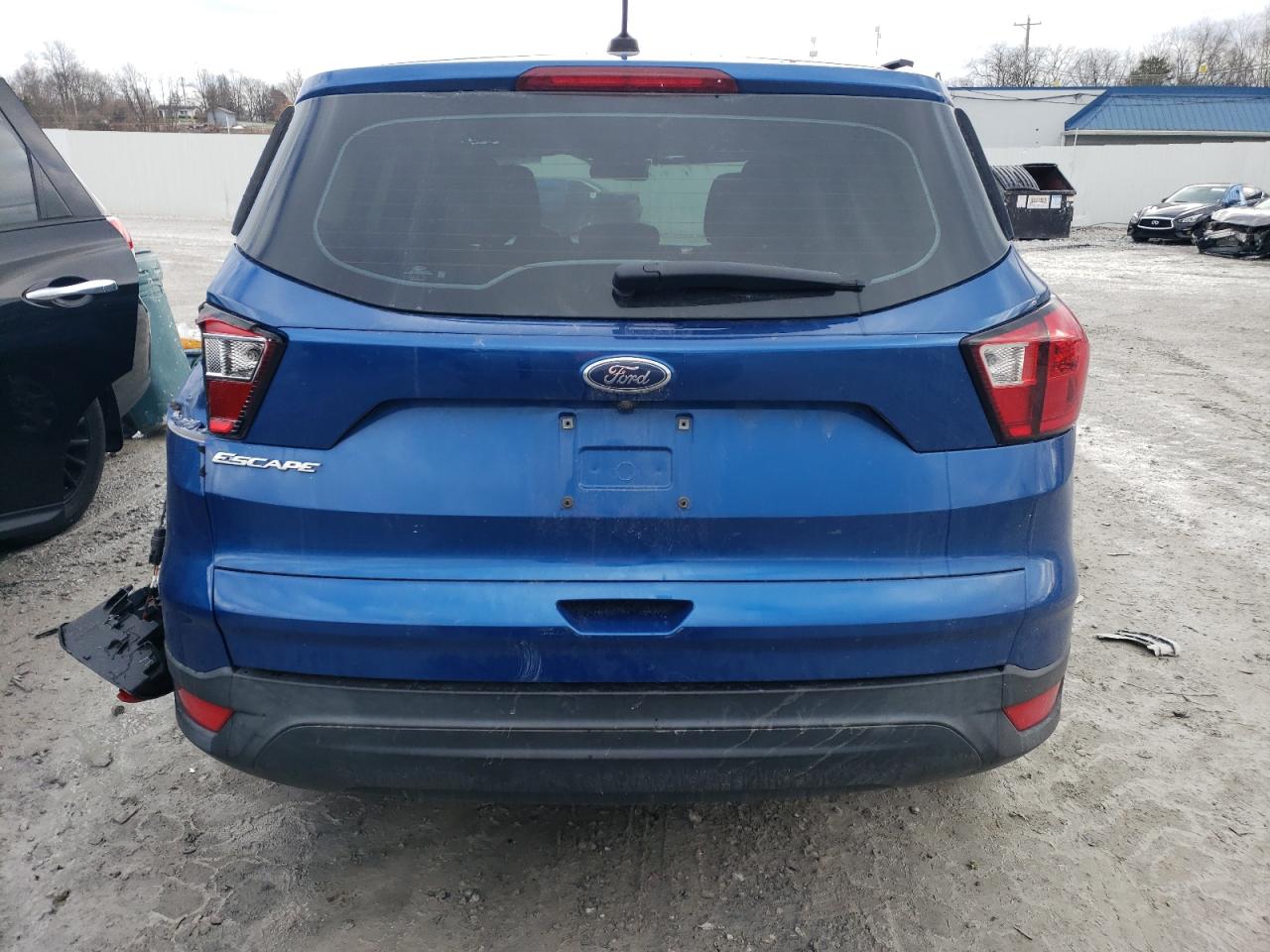 2019 Ford Escape VIN 1FMCU0F76KUB99181 Copart auction photo, all over damage thumbnail 6