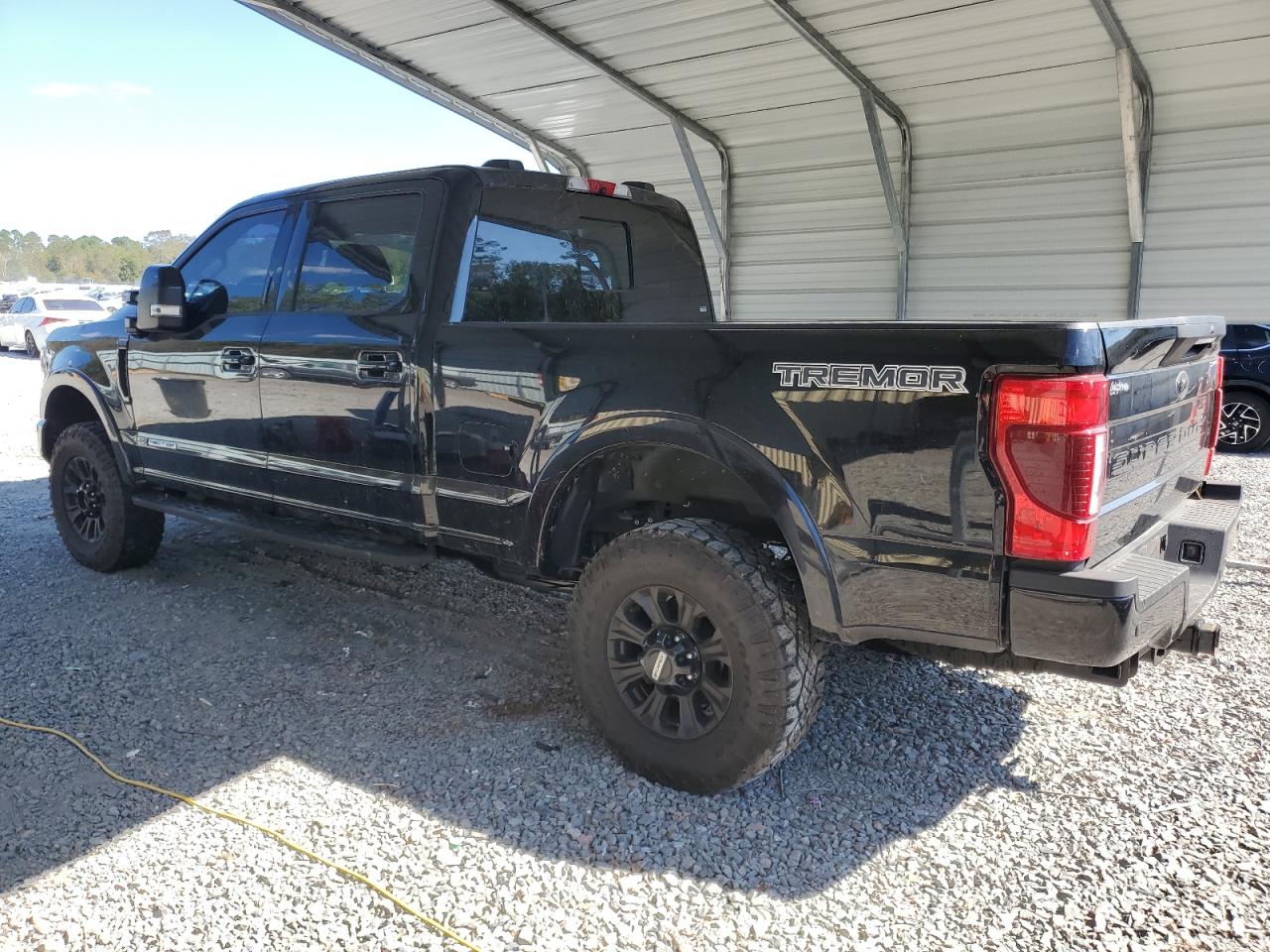 2021 Ford F250 VIN 1FT8W2BT8MED16372 Copart auction photo, front end damage thumbnail 2