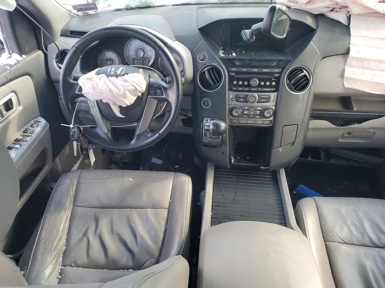 2013 Honda Pilot VIN 5FNYF4H58DB037555 Copart auction photo, front end damage thumbnail 8