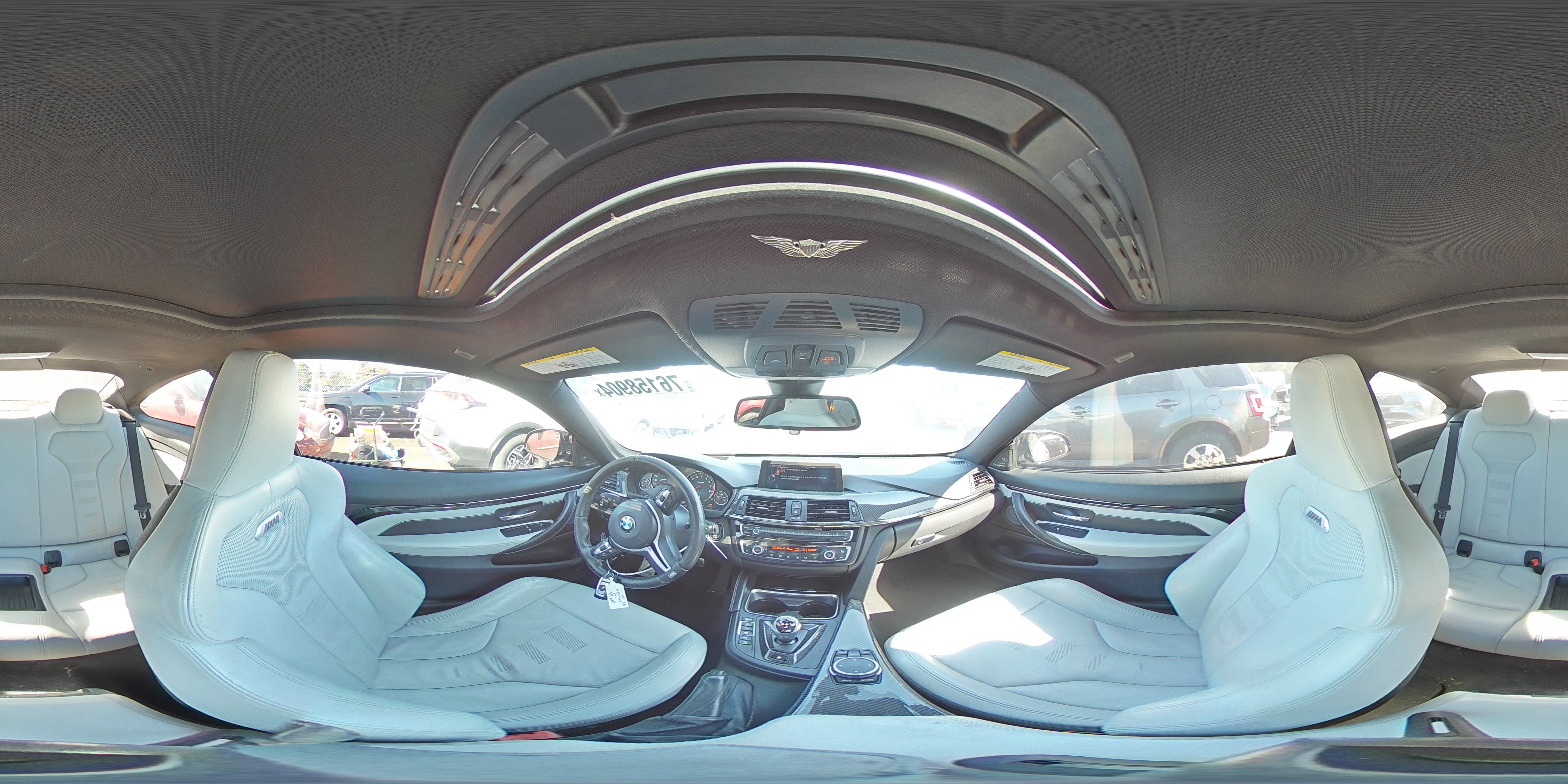 2015 BMW M4 VIN WBS3R9C51FK333084 Copart auction photo, front end damage thumbnail 12