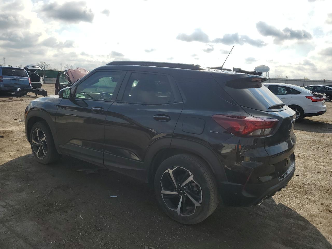 2022 Chevrolet TrailBlazer VIN KL79MTSL9NB146958 Copart auction photo, side damage thumbnail 2