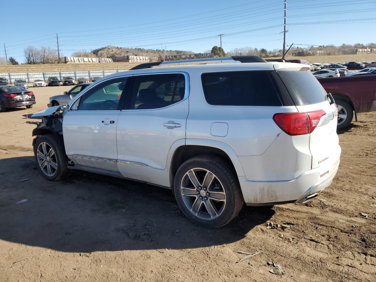 2017 GMC Acadia VIN 1GKKNXLS7HZ232672 Copart auction photo, front end damage thumbnail 2