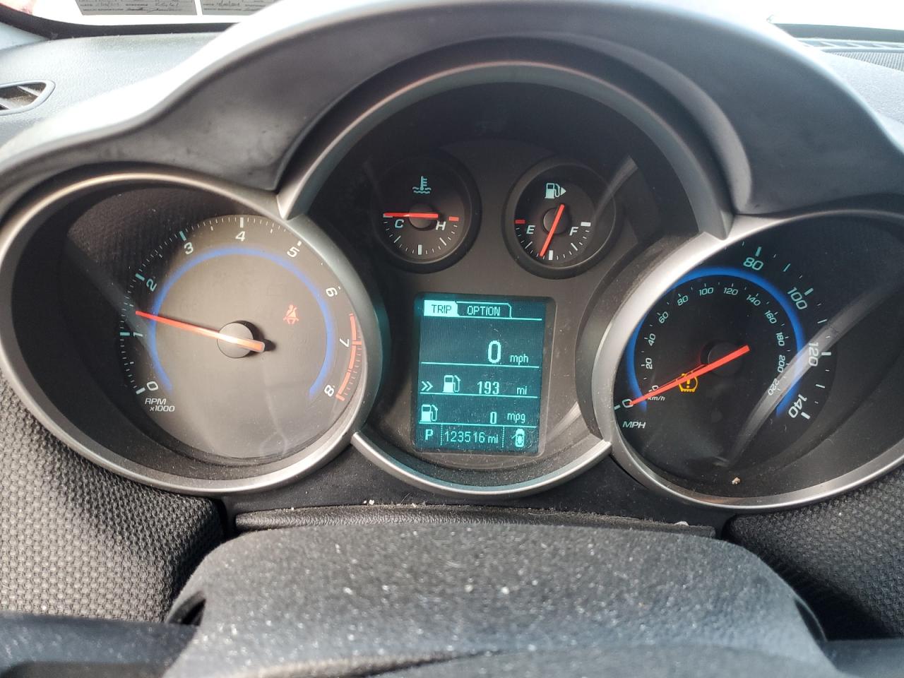 2015 Chevrolet Cruze VIN 1G1PE5SB0F7294682 Copart auction photo, rear end / side damage thumbnail 9