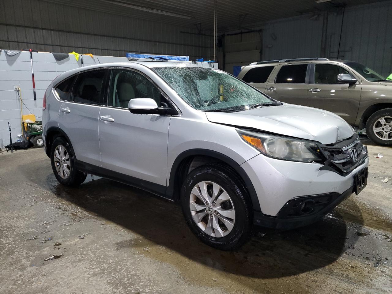 2014 Honda CR-V VIN 2HKRM4H54EH605393 Copart auction photo, front end / minor dent/scratches damage thumbnail 4