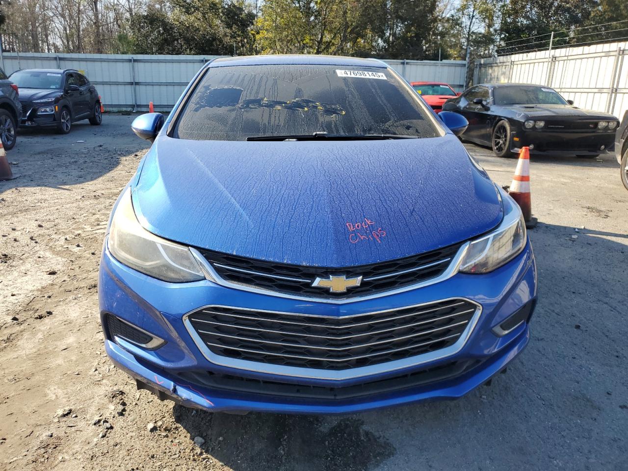 2017 Chevrolet Cruze VIN 3G1BF6SM9HS531530 Copart auction photo, side damage thumbnail 5