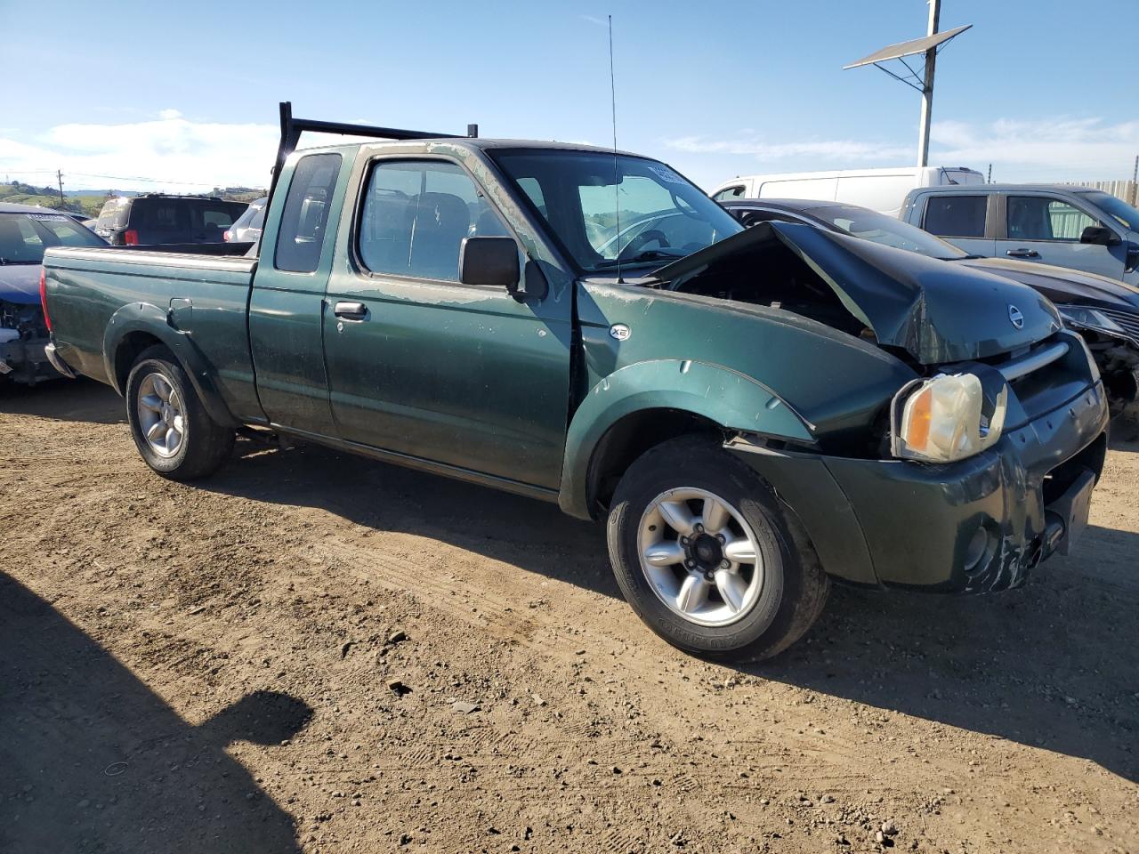 2002 Nissan Navara (Frontier) VIN 1N6DD26S92C381436 Copart auction photo, front end damage thumbnail 4