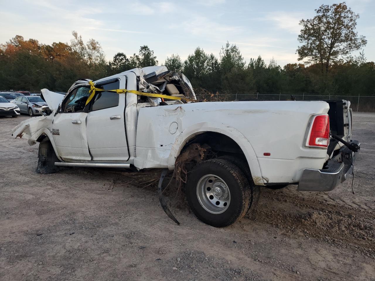 2014 RAM 3500 VIN 3C63RRJLXEG132984 Copart auction photo, all over damage thumbnail 2