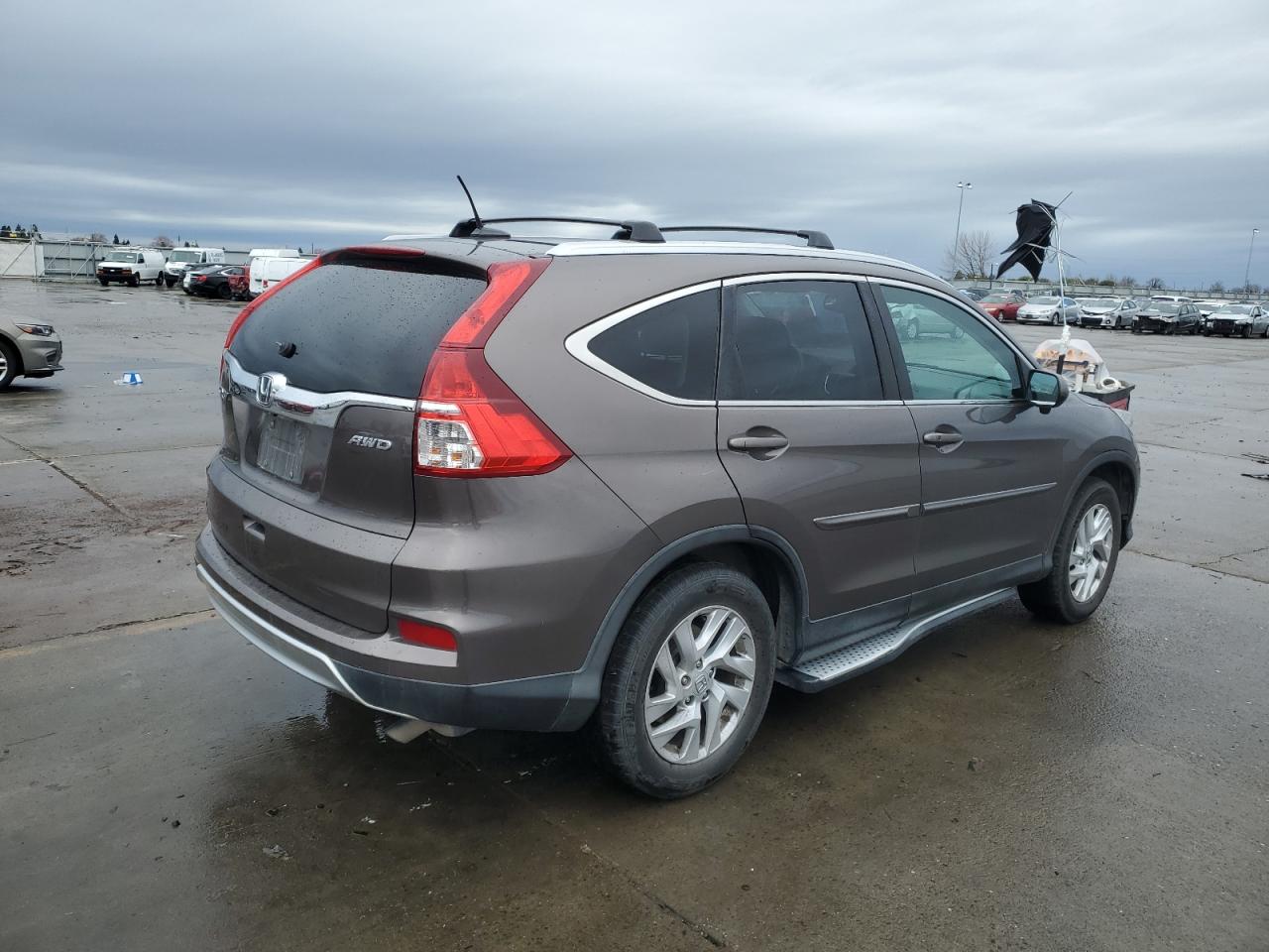 2016 Honda CR-V VIN 2HKRM4H74GH680230 Copart auction photo, front end damage thumbnail 3