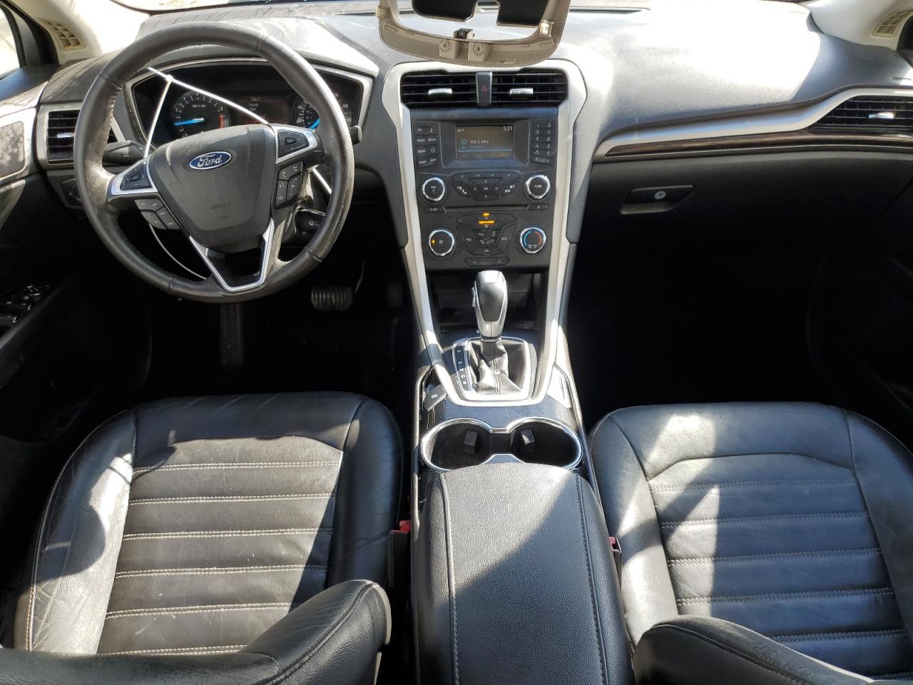2015 Ford Fusion VIN 3FA6P0HD8FR214925 Copart auction photo, front end / top/roof damage thumbnail 8