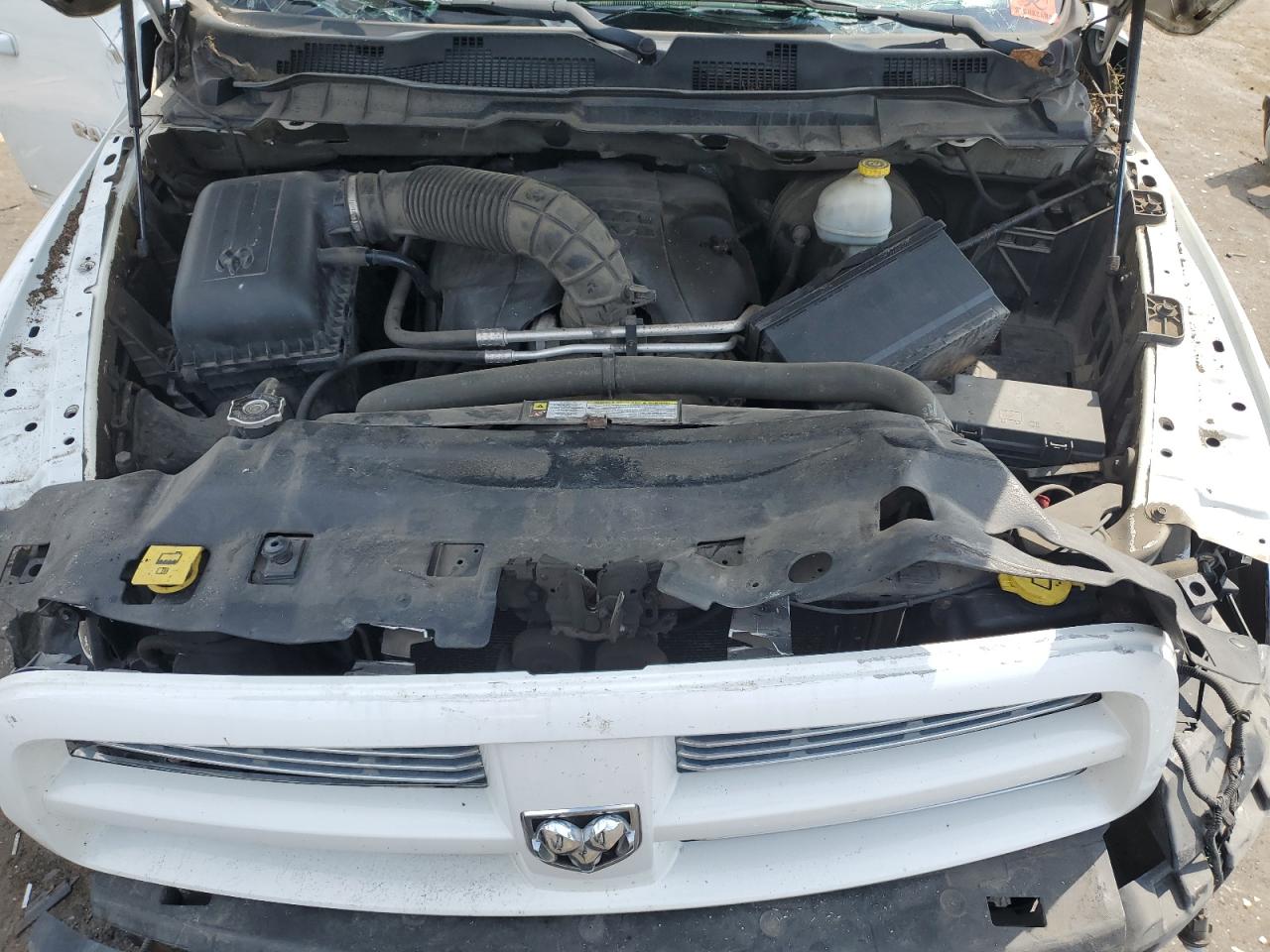 2011 Dodge RAM VIN 1D7RV1CTXBS624793 Copart auction photo, all over damage thumbnail 12