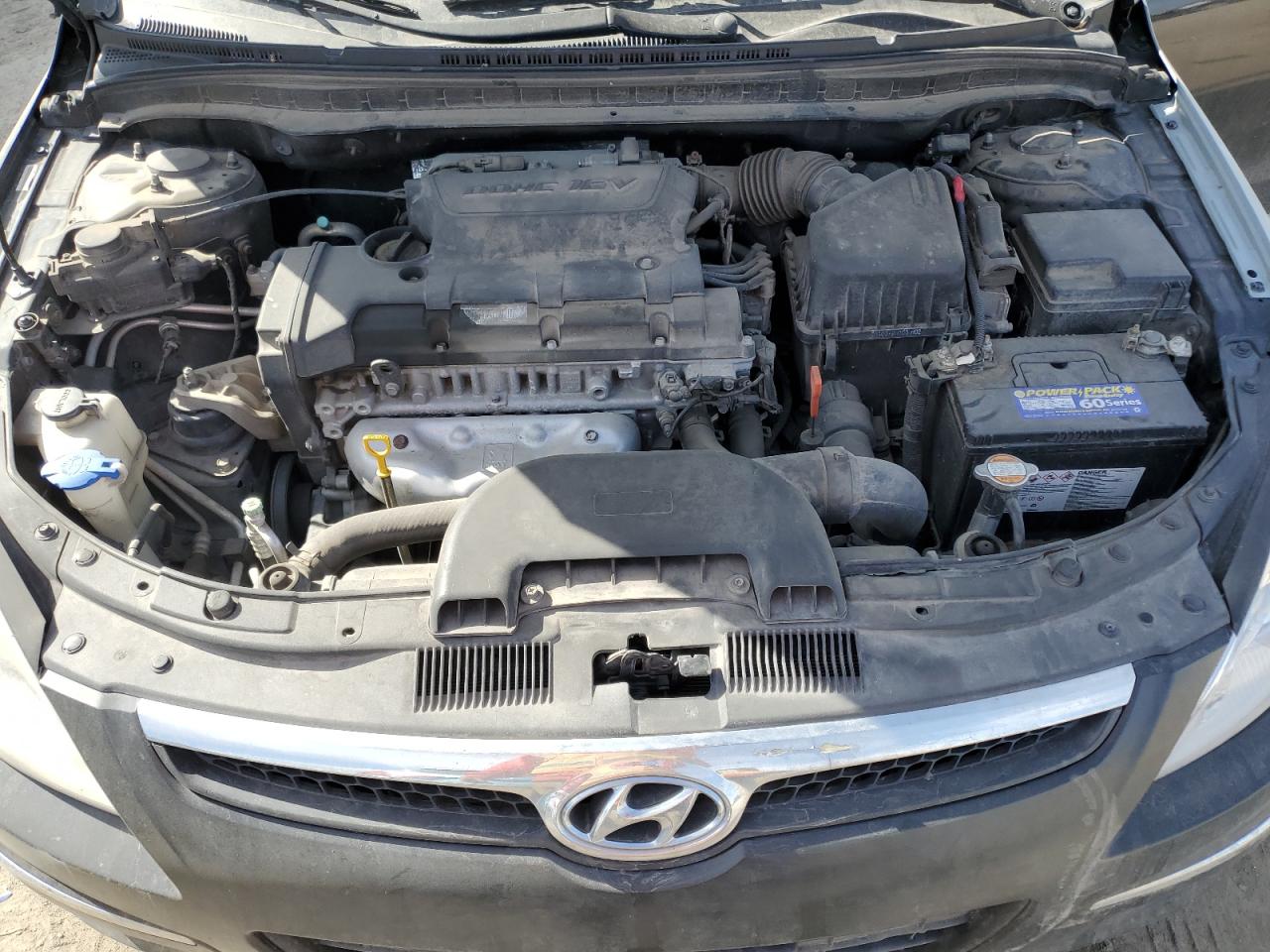 2012 Hyundai Elantra VIN KMHDC8AEXCU152586 Copart auction photo, side damage thumbnail 13
