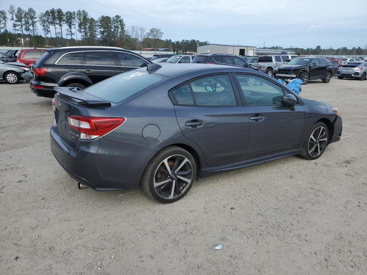 2020 Subaru Impreza VIN 4S3GKAL6XL3610439 Copart auction photo, front end damage thumbnail 3