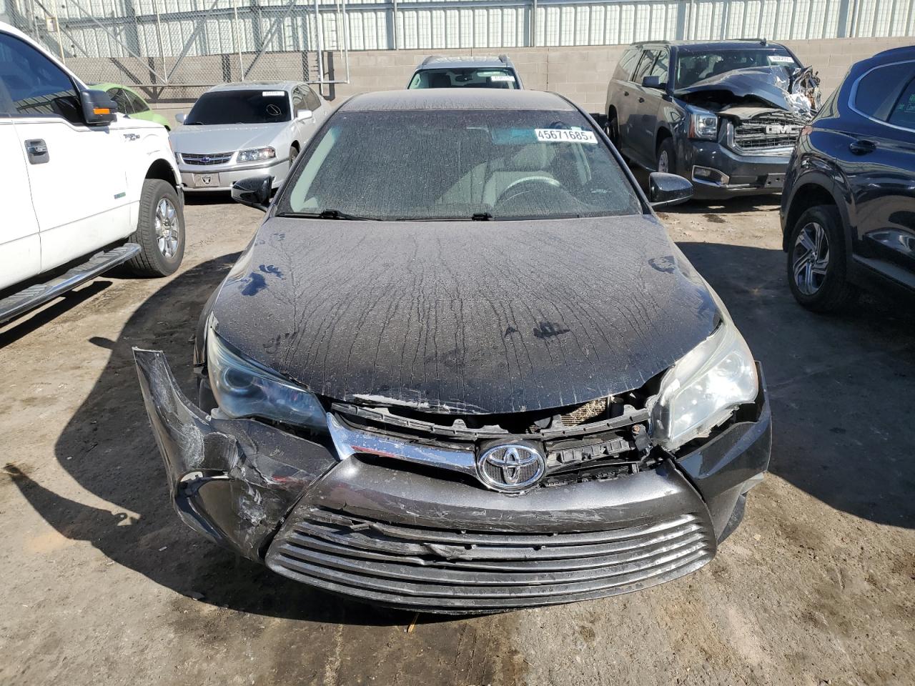 2016 Toyota Camry VIN 4T4BF1FKXGR551983 Copart auction photo, front end damage thumbnail 5