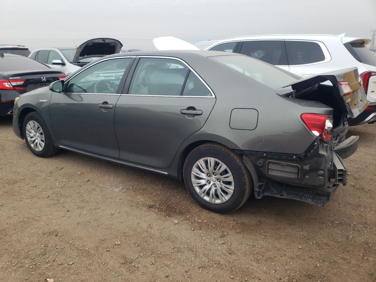2014 Toyota Camry VIN 4T1BD1FK2EU126786 Copart auction photo, rear end damage thumbnail 2