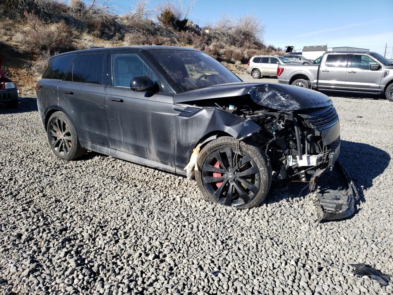 2023 Land Rover Range Rover VIN SAL119E42PA151615 Copart auction photo, front end damage thumbnail 4