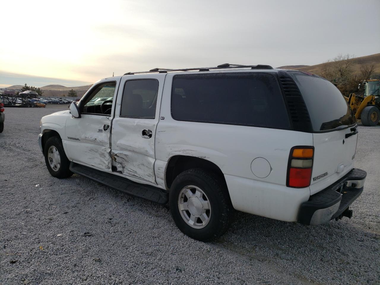 2004 GMC Yukon VIN 3GKFK16T44G334727 Copart auction photo, side damage thumbnail 2