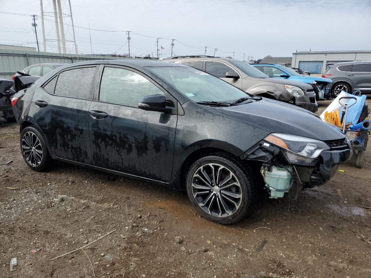 2016 Toyota Corolla VIN 5YFBURHE3GP555882 Copart auction photo, rear end / front end damage thumbnail 4