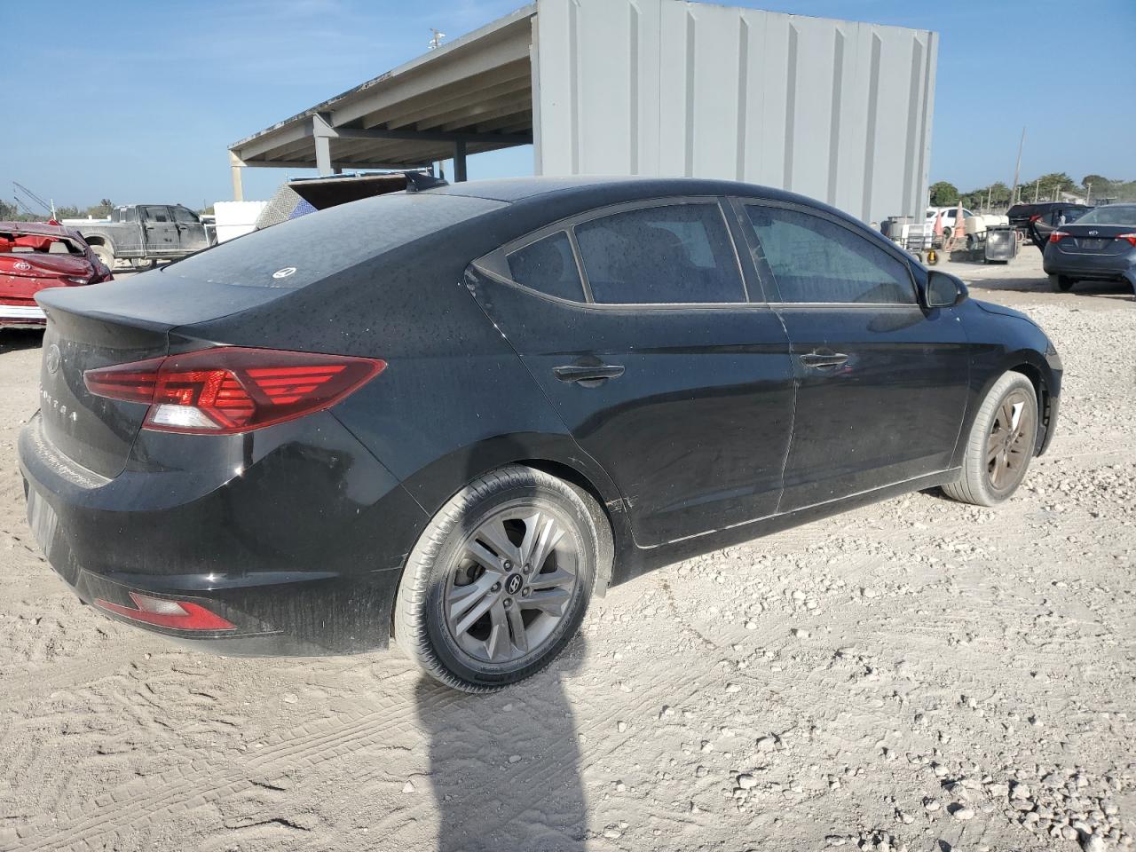2019 Hyundai Elantra VIN KMHD84LF2KU782021 Copart auction photo, front end damage thumbnail 3