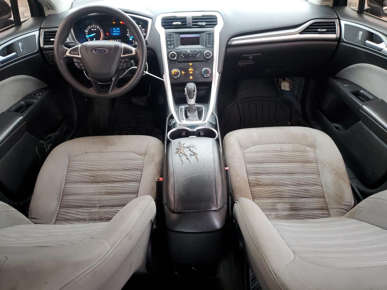 2016 Ford Fusion VIN 3FA6P0G70GR345277 Copart auction photo, front end / side damage thumbnail 8
