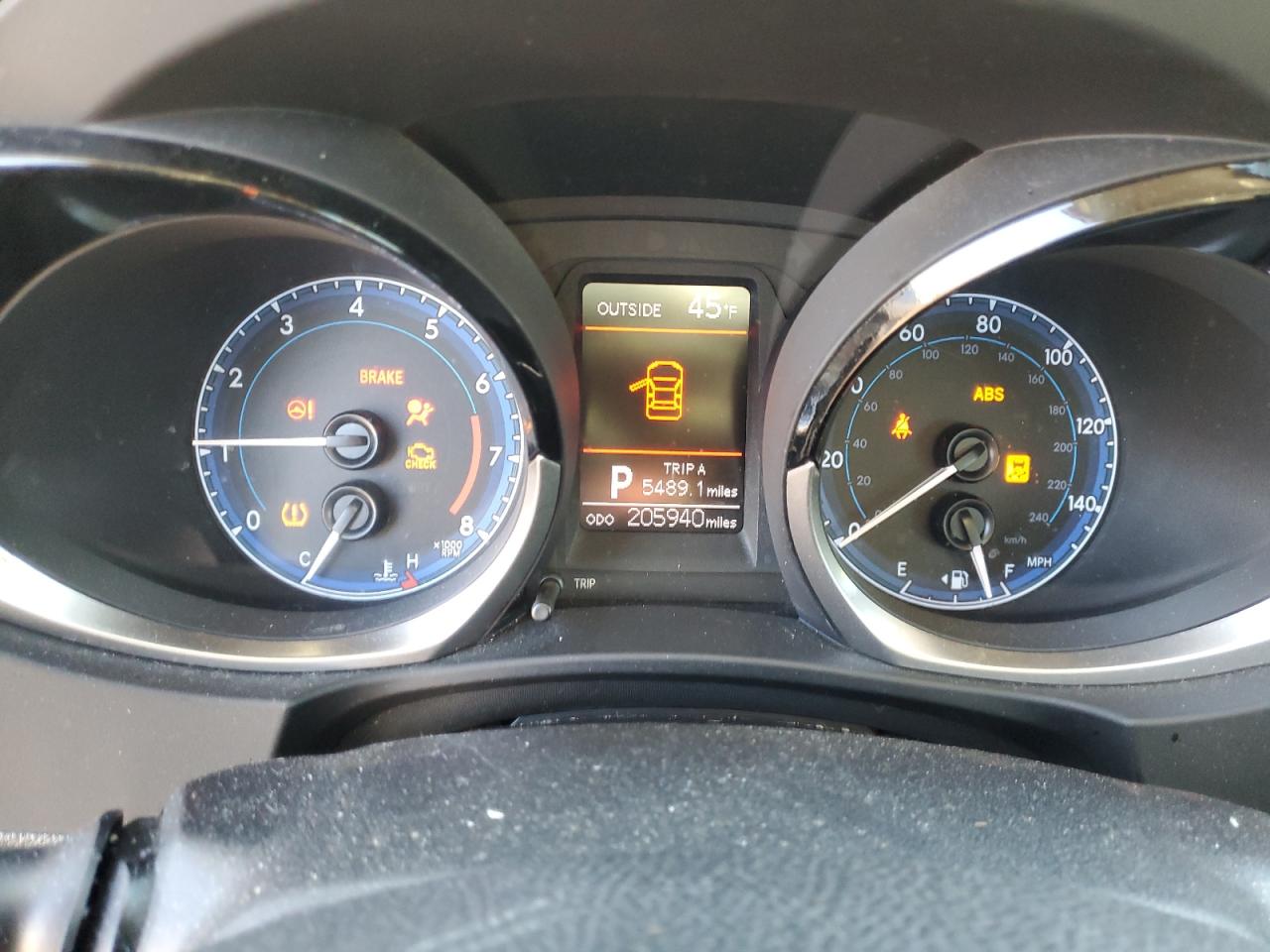 2014 Toyota Corolla VIN 2T1BURHE9EC073172 Copart auction photo, front end / rear end damage thumbnail 9