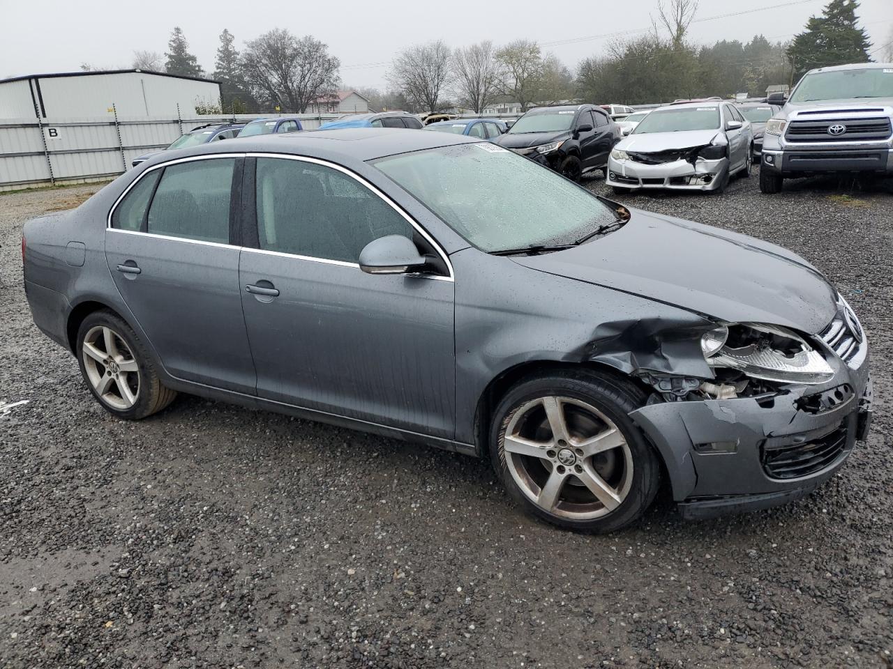 2010 Volkswagen Jetta VIN 3VWRZ7AJ9AM059461 Copart auction photo, front end damage thumbnail 4