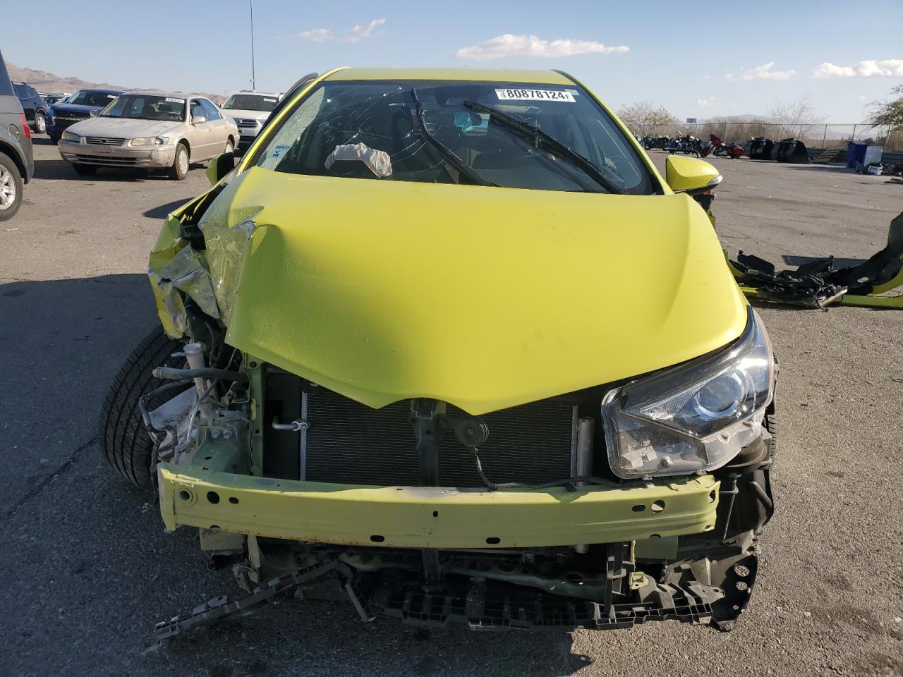 2017 Toyota Corolla VIN JTNKARJE1HJ545839 Copart auction photo, all over damage thumbnail 5