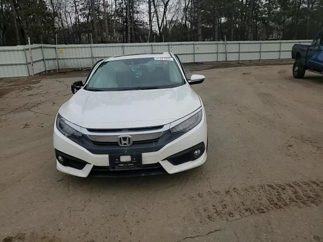 2016 Honda Civic VIN 19XFC1F93GE003327 Copart auction photo, side damage thumbnail 10