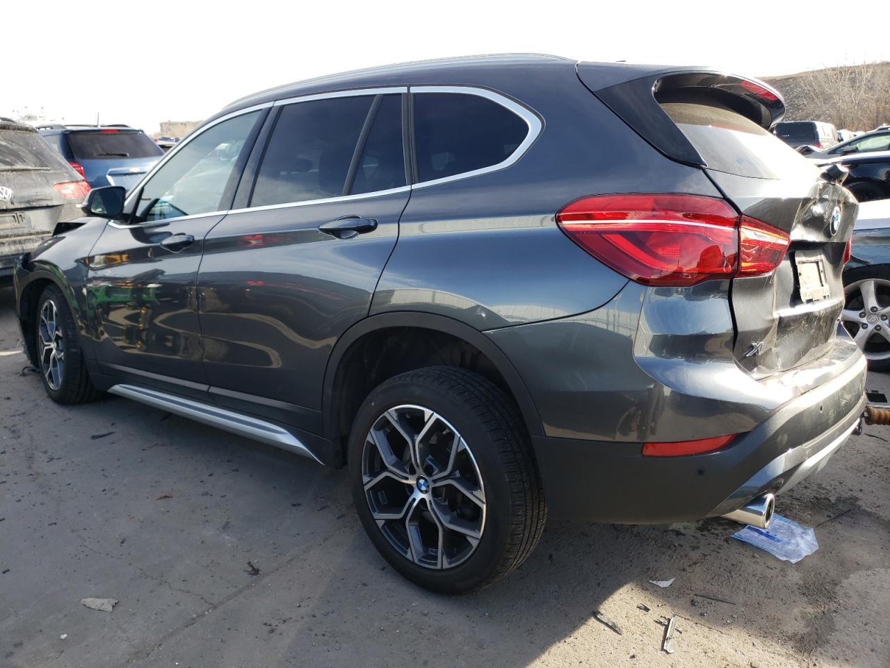 2022 BMW X1 VIN WBXJG9C07N5U60771 Copart auction photo, front end / undercarriage damage thumbnail 2