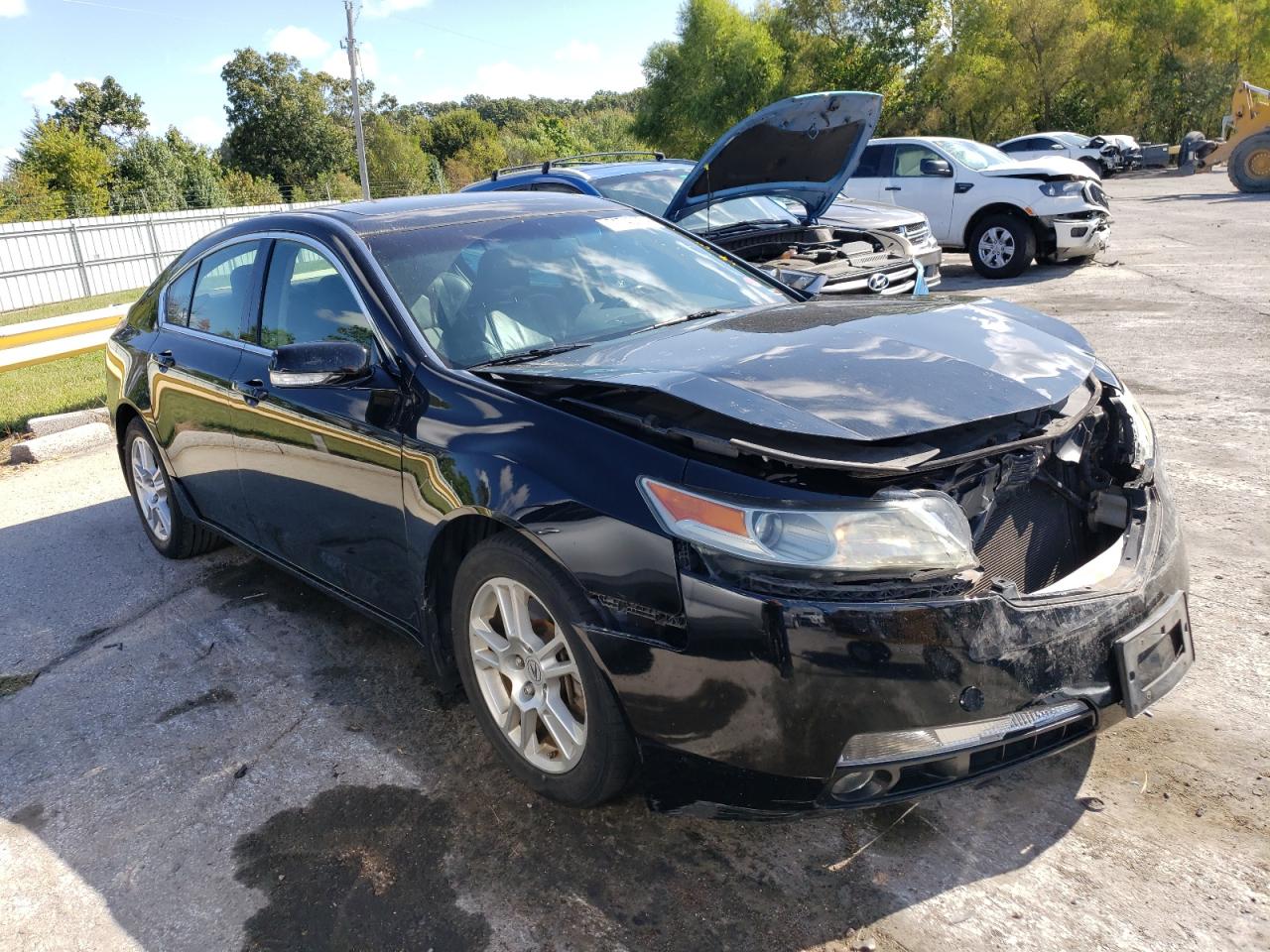 2010 Acura TL VIN 19UUA8F25AA027049 Copart auction photo, front end damage thumbnail 4