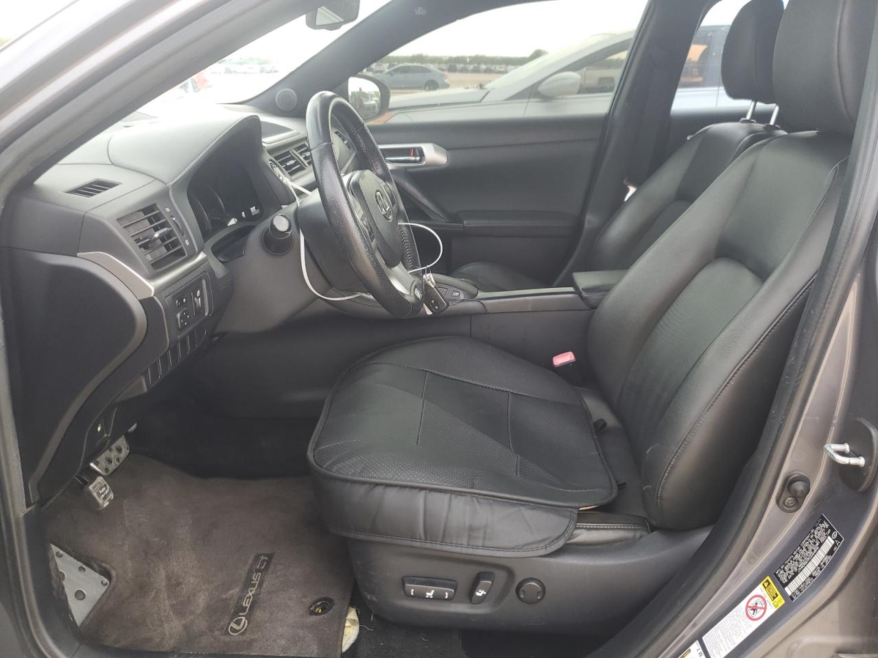 2012 Lexus CT VIN JTHKD5BH9C2064896 Copart auction photo, front end / minor dent/scratches damage thumbnail 7