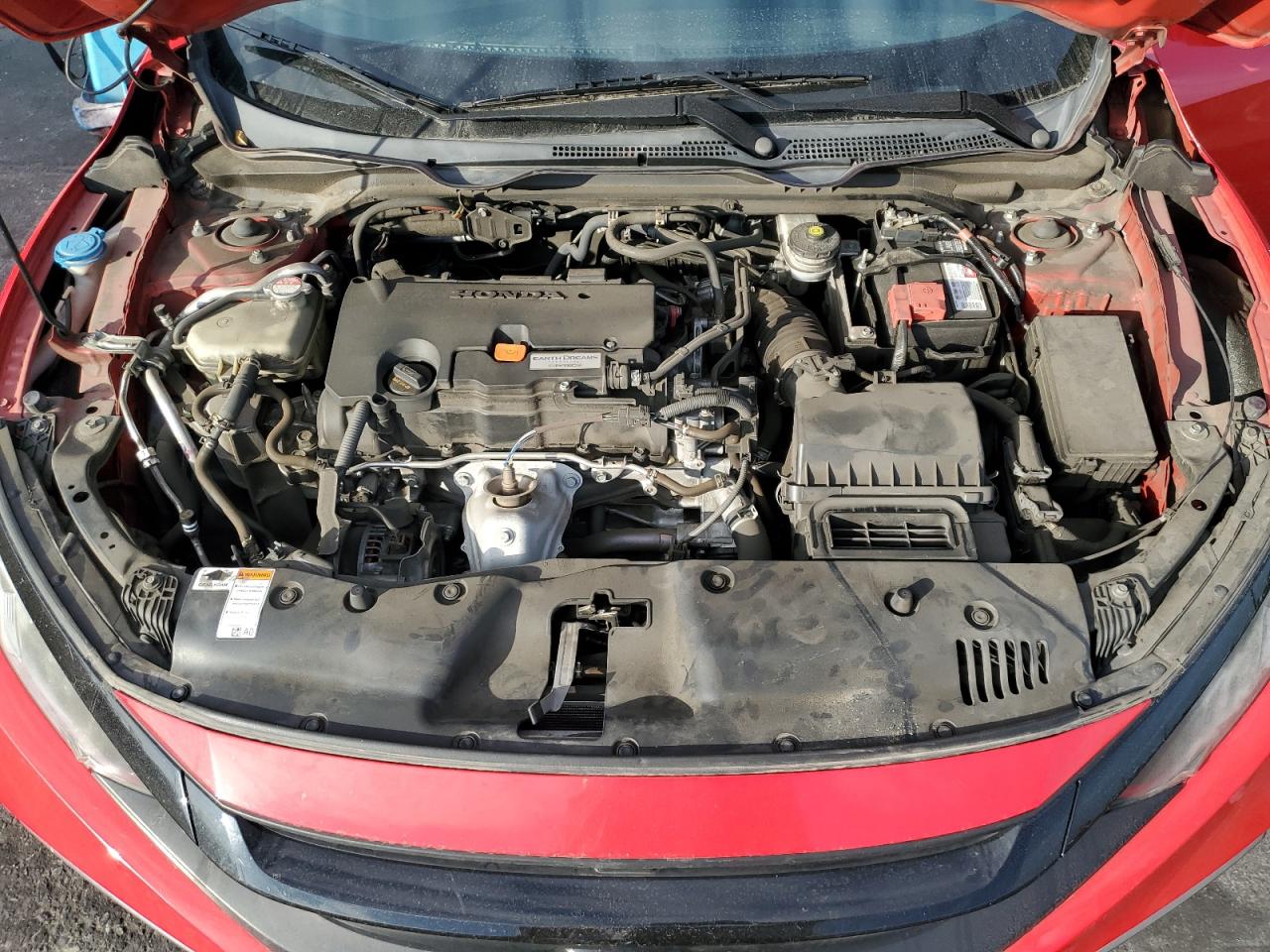 2019 Honda Civic VIN 2HGFC2F68KH507012 Copart auction photo, rear end / minor dent/scratches damage thumbnail 11