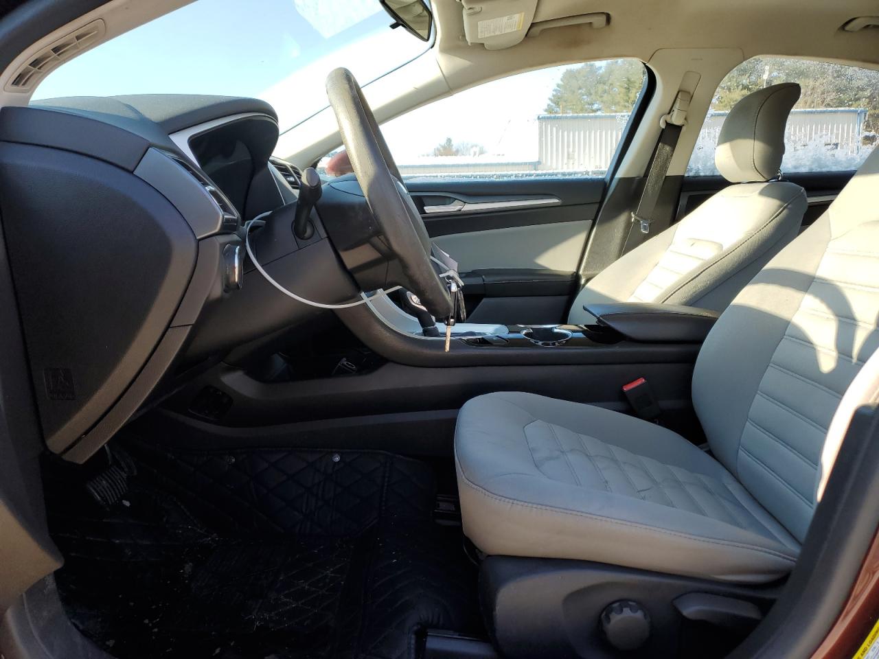 2015 Ford Fusion VIN 3FA6P0G74FR119757 Copart auction photo, front end damage thumbnail 7