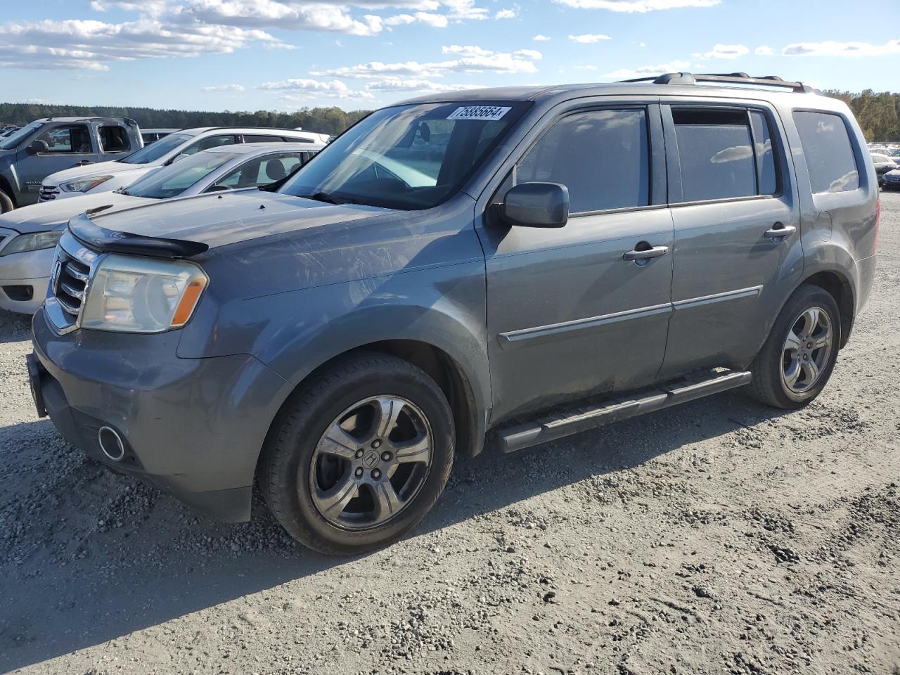 2013 Honda Pilot VIN 5FNYF3H45DB024960