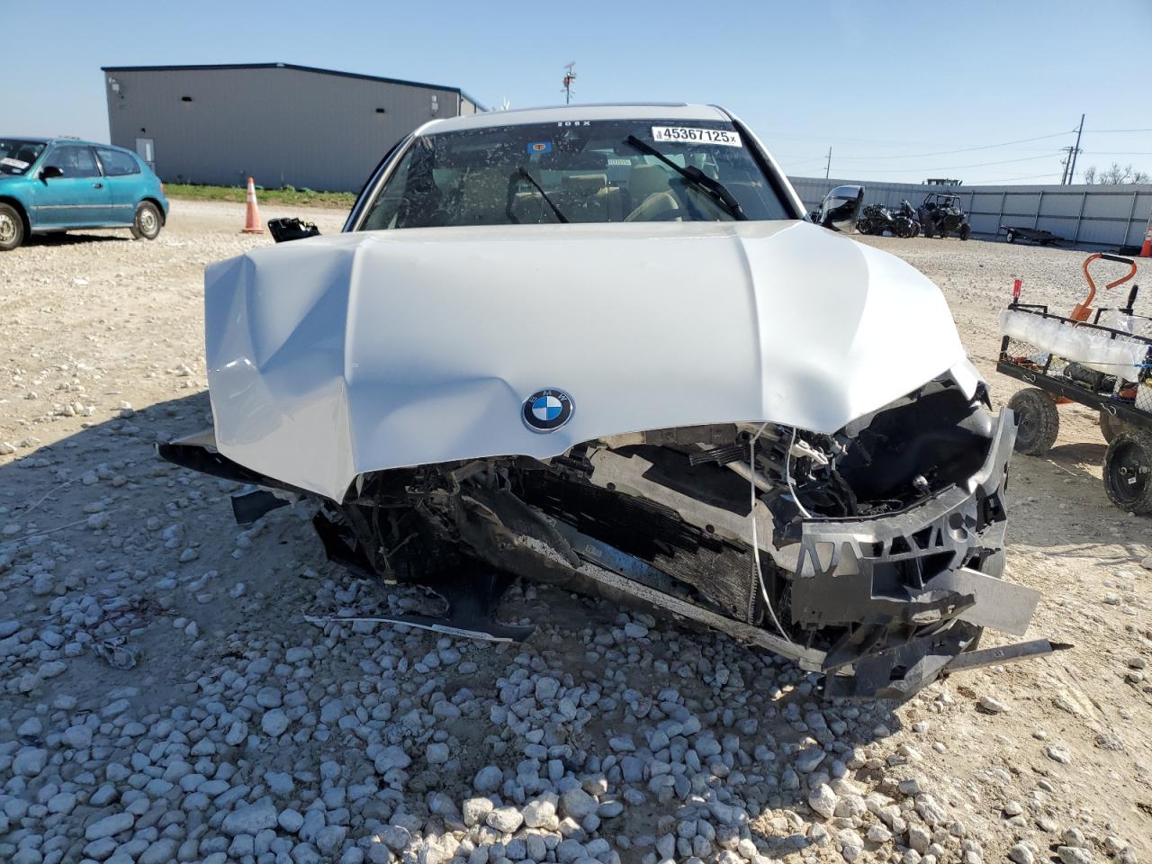 2024 BMW 3er VIN 3MW89FF04R8E07077 Copart auction photo, biohazard/chemical / all over damage thumbnail 5