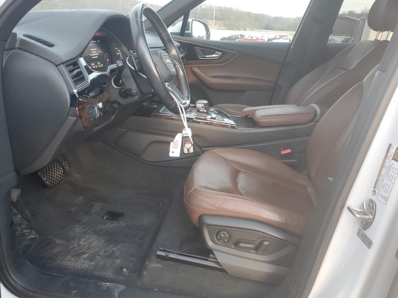 2017 Audi Q7 VIN WA1VAAF75HD025293 Copart auction photo, mechanical damage thumbnail 7