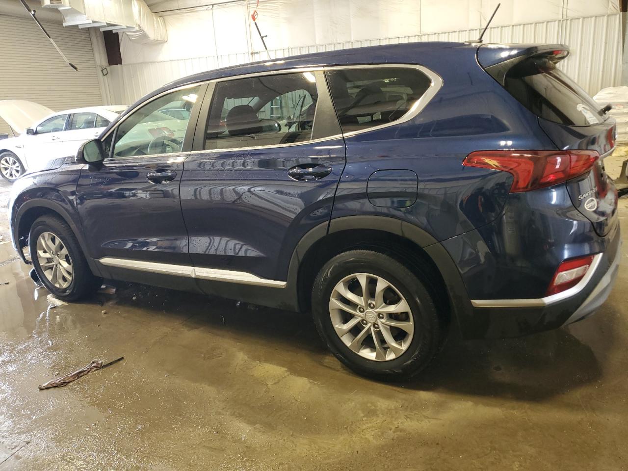 2019 Hyundai Santa Fe VIN 5NMS23AD7KH101531 Copart auction photo, front end damage thumbnail 2