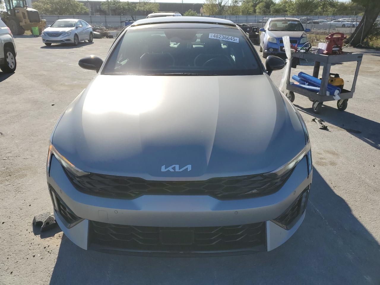 2025 KIA K5 VIN KNAG64J7XS5330229 Copart auction photo, side / rear end damage thumbnail 5