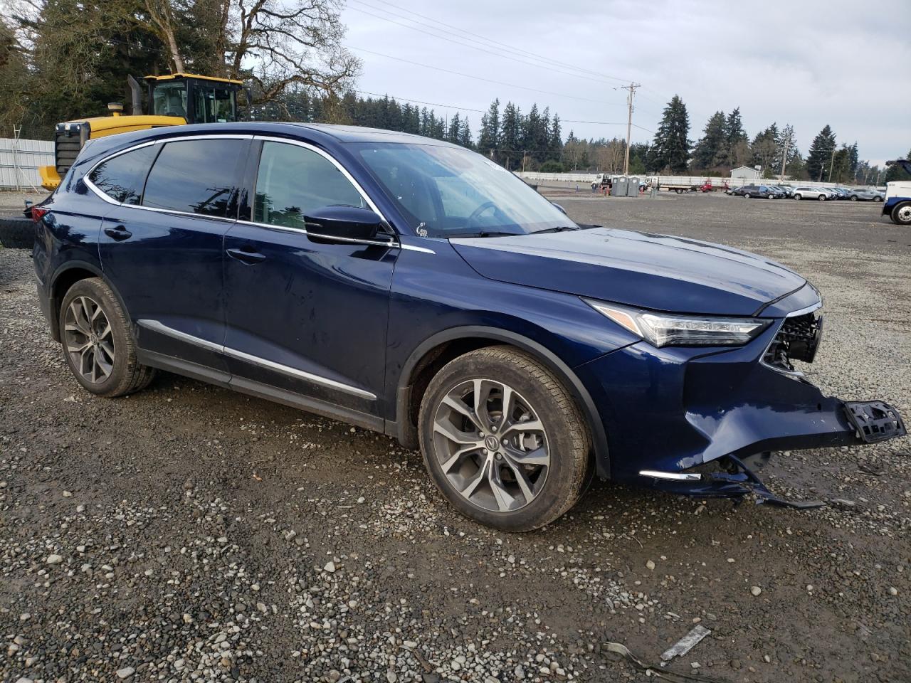 2023 Acura MDX VIN 5J8YE1H46PL040949 Copart auction photo, front end damage thumbnail 4
