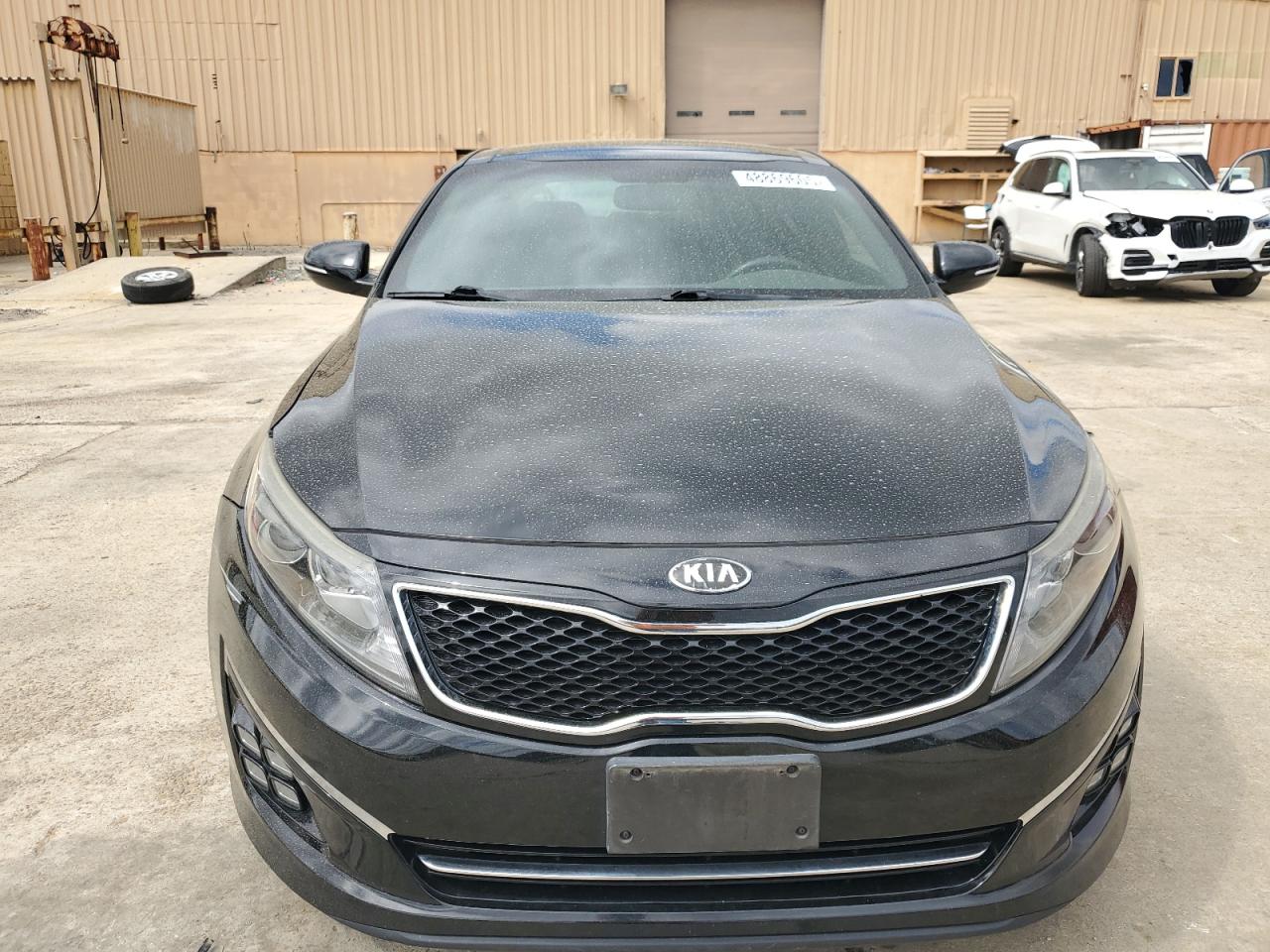 2015 KIA Optima VIN 5XXGR4A67FG500968 Copart auction photo, rear end damage thumbnail 5