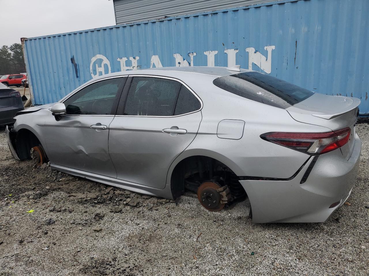 2021 Toyota Camry VIN 4T1G11AK9MU608868 Copart auction photo, front end / side damage thumbnail 2
