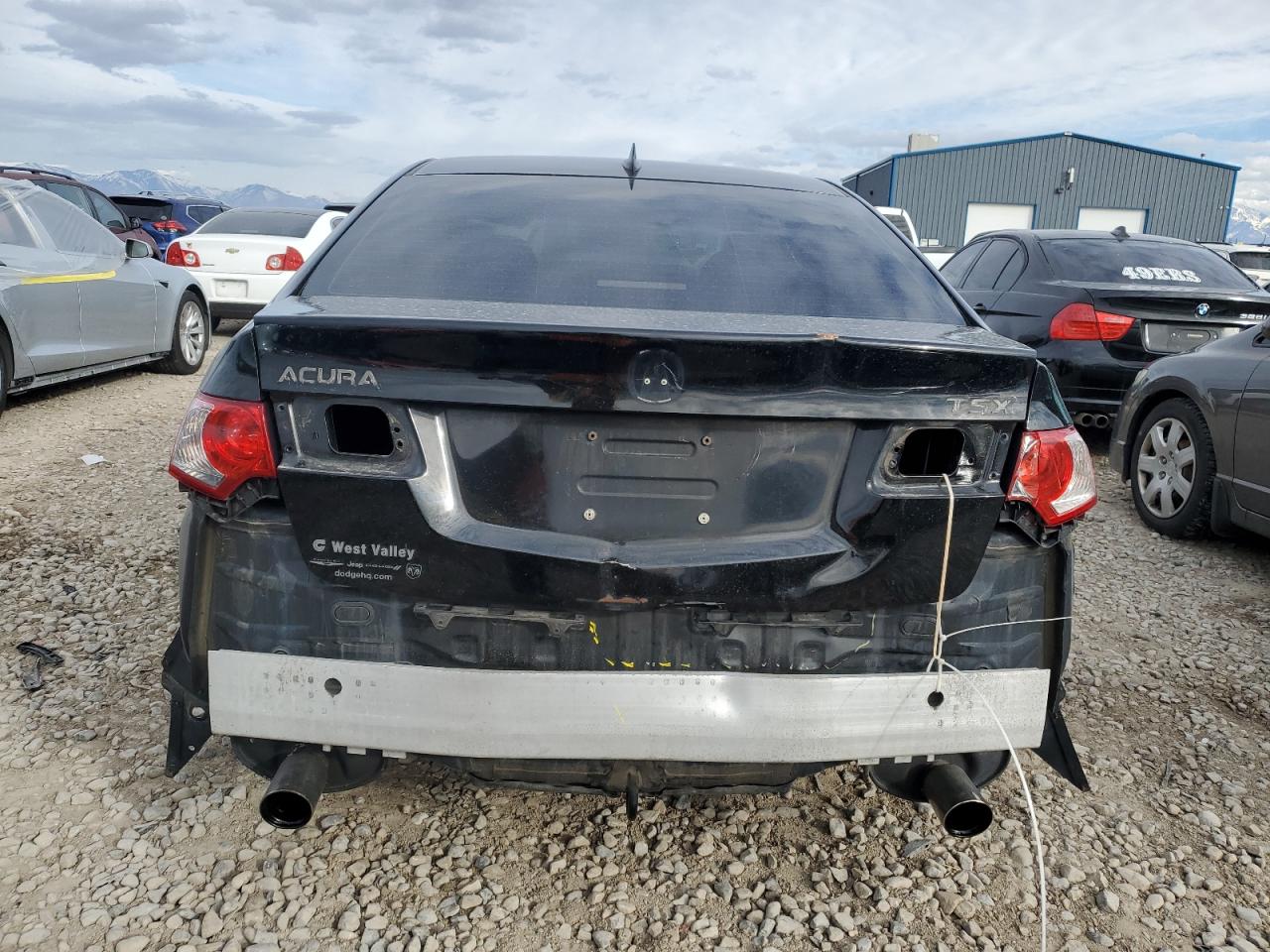 2010 Acura TSX VIN JH4CU2F66AC042714 Copart auction photo, rear end damage thumbnail 6