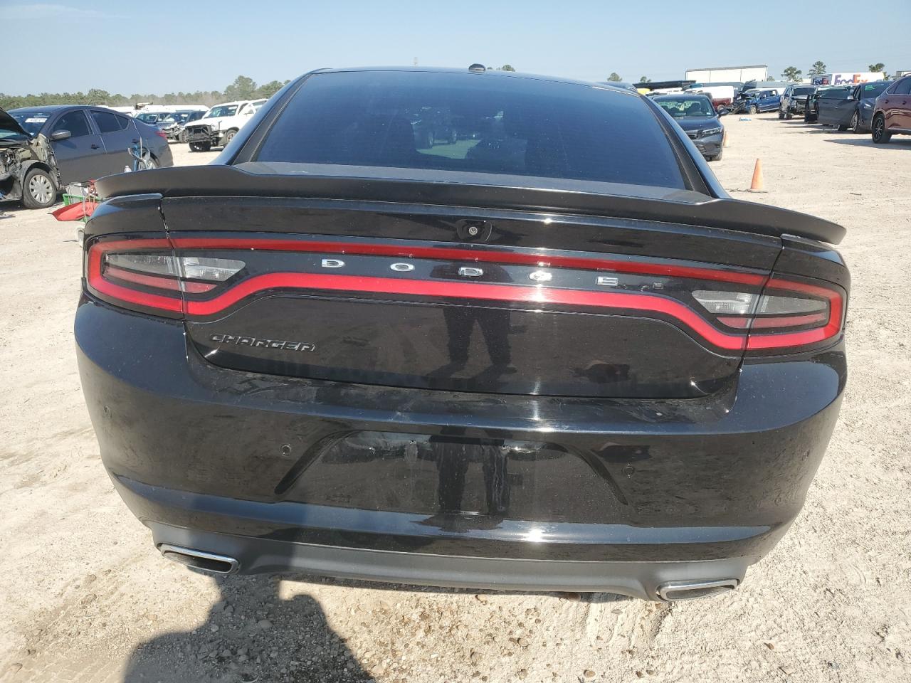 2018 Dodge Charger VIN 2C3CDXBG3JH186235 Copart auction photo, side / undercarriage damage thumbnail 6