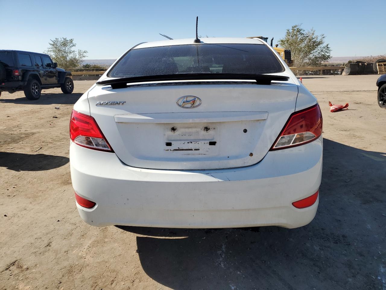 2015 Hyundai Accent VIN KMHCT4AE3FU908073 Copart auction photo, front end damage thumbnail 6