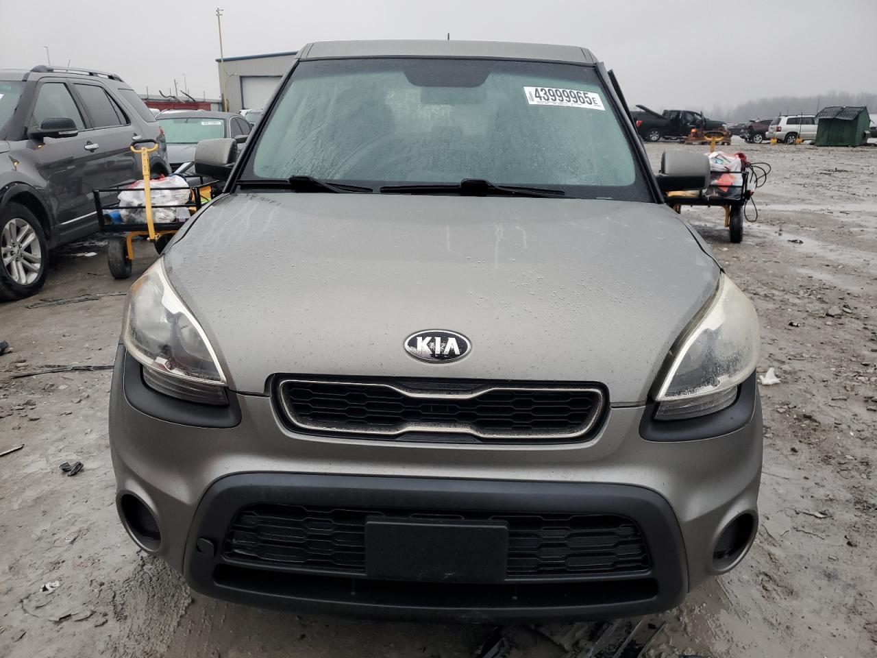 2013 KIA Soul VIN KNDJT2A57D7527208 Copart auction photo, side / front end damage thumbnail 5