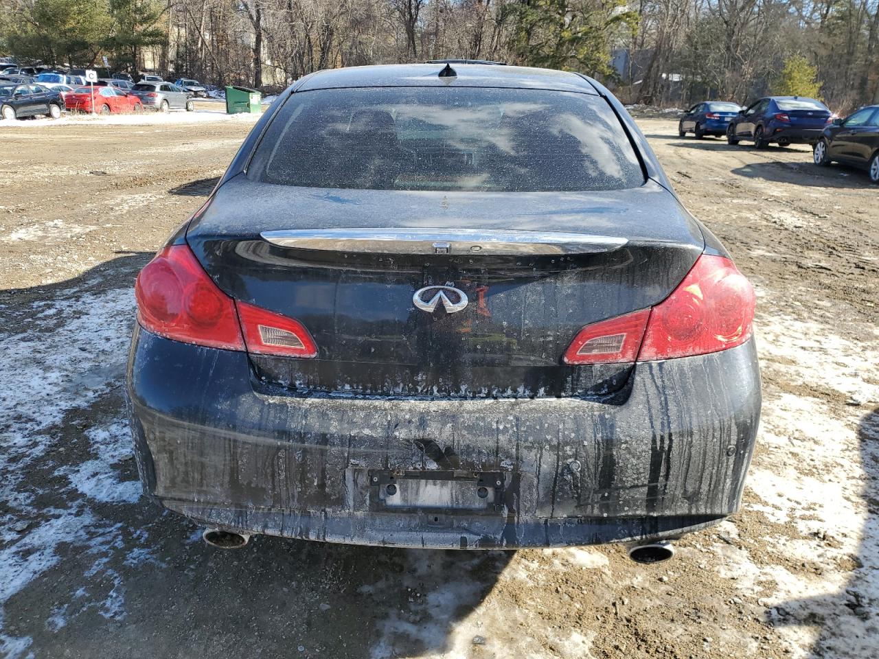 2013 Infiniti G VIN JN1CV6AR2DM359107 Copart auction photo, front end damage thumbnail 6