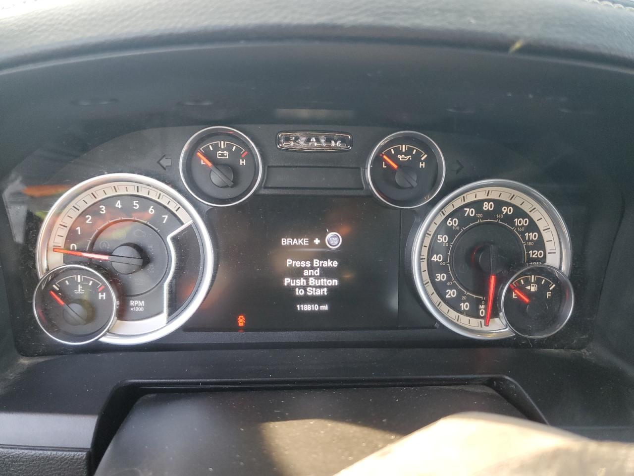 2016 RAM 1500 VIN 1C6RR7MTXGS373210 Copart auction photo, water/flood damage thumbnail 9